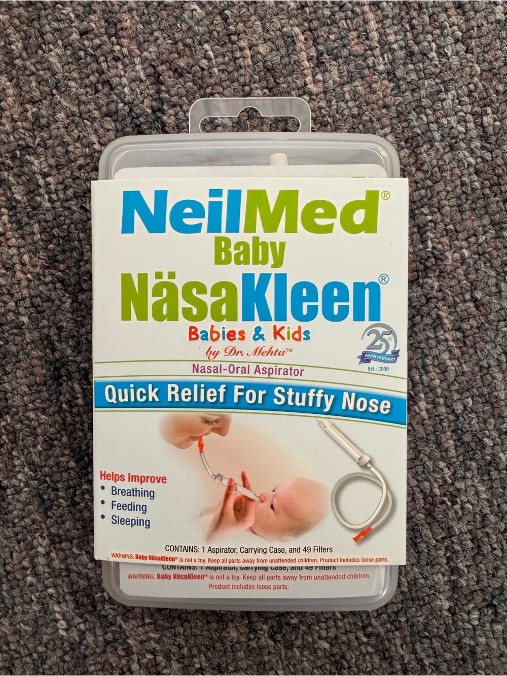 NeilMed Baby NäsaKleen Nasal-Oral Aspirator